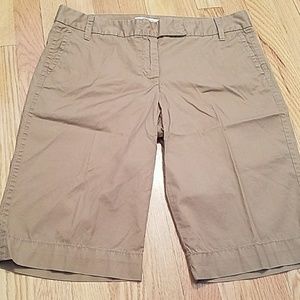 J Crew chino shorts